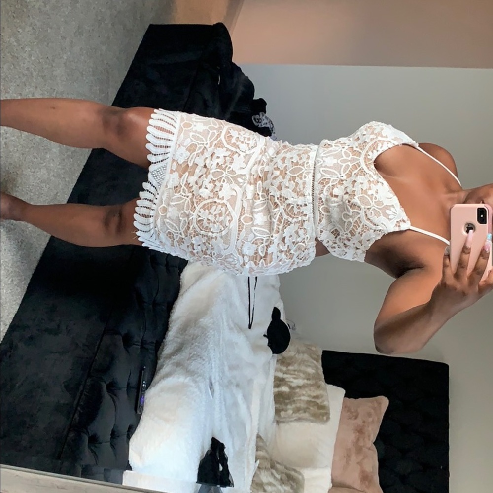 Fashion Nova Crochet Dress